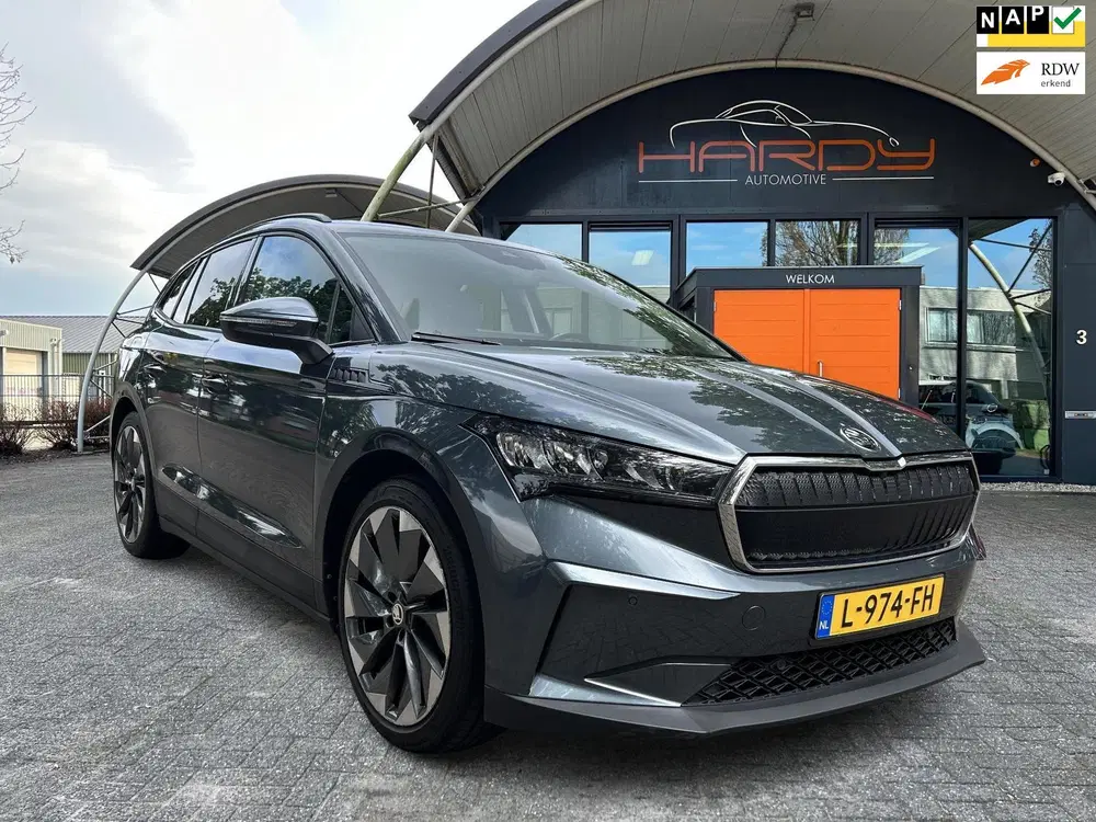Skoda Enyaq 60 Panoramadak Stoelverw Trekhaak NL Auto uit 2021