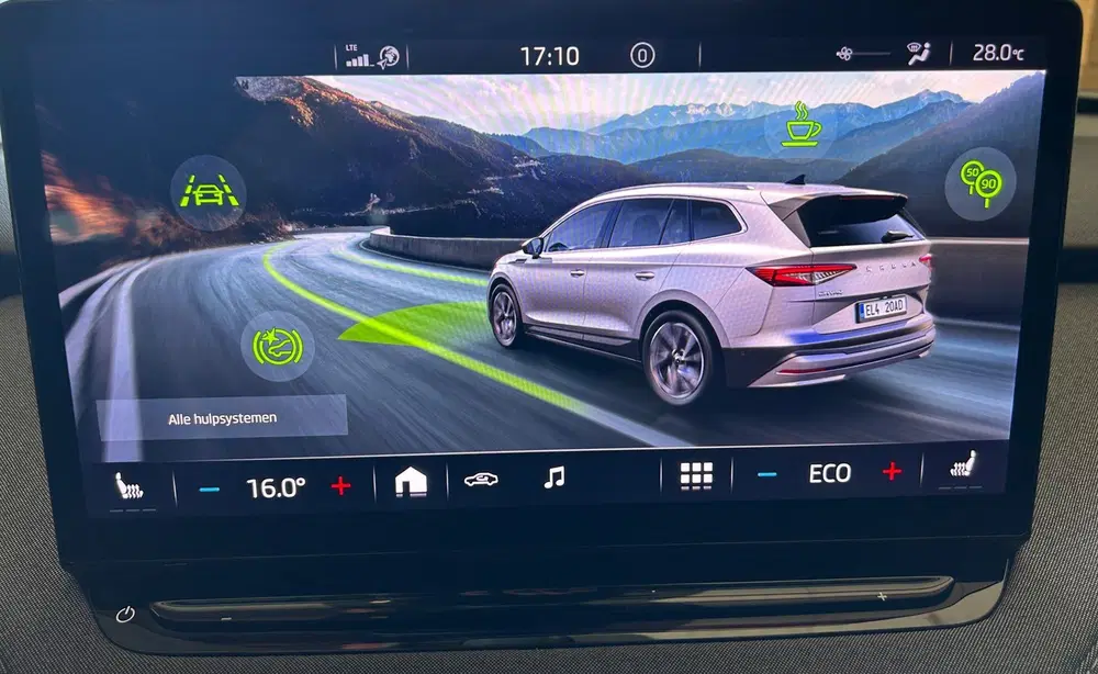 Skoda Enyaq 60 Panoramadak Stoelverw Trekhaak NL Auto uit 2021, foto 7