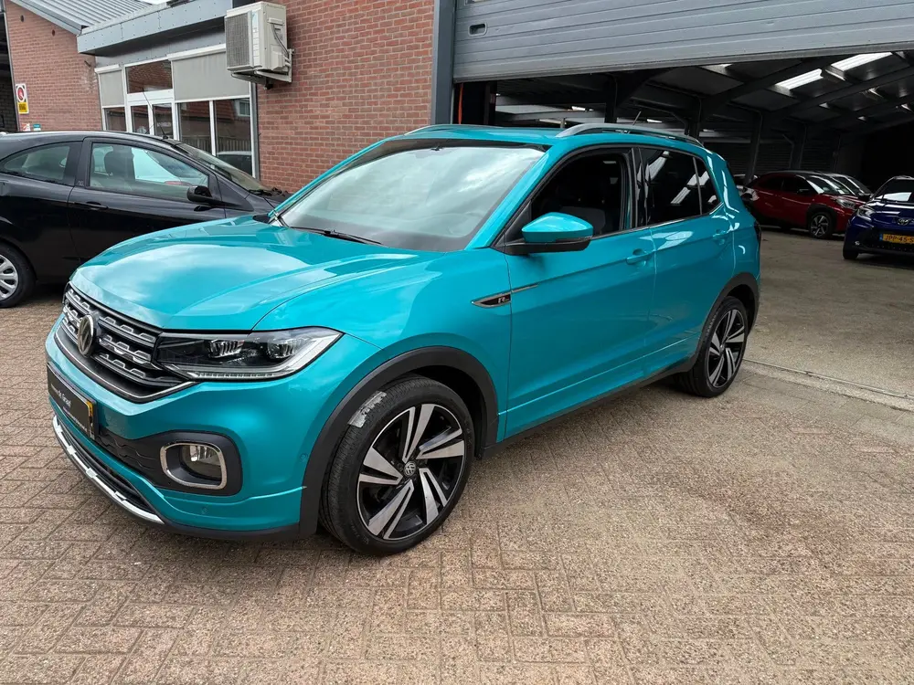 Volkswagen T-Cross 1.0 TSI R-LINE DSG|ACC/LED/SIDE-ASS/NAVI/ uit 2019, foto 14