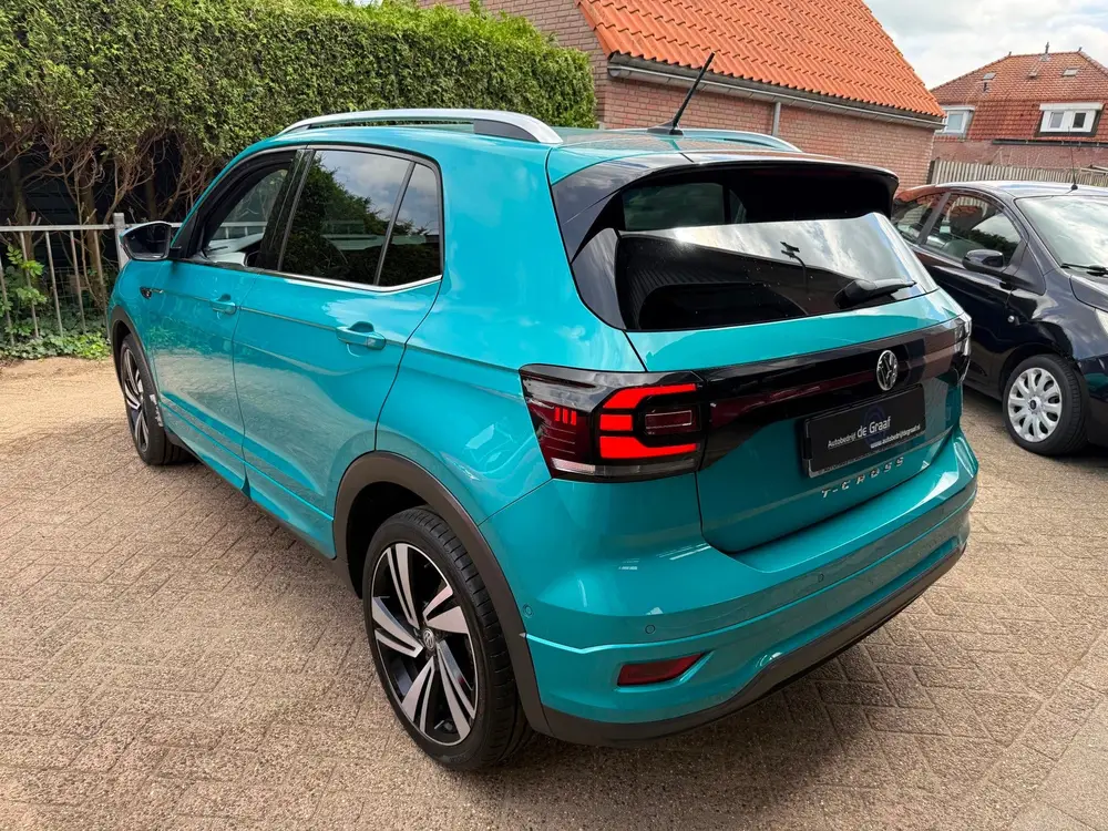 Volkswagen T-Cross 1.0 TSI R-LINE DSG|ACC/LED/SIDE-ASS/NAVI/ uit 2019, foto 3