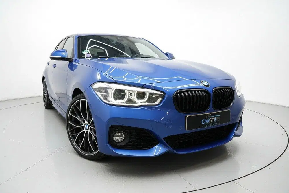 BMW 1-serie 118i M Sport Edition LEER PDC SFEER NAP uit 2019, foto 9