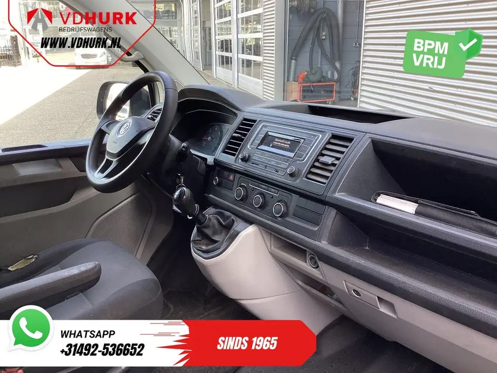 Volkswagen Transporter 2.0 TDI 150 pk L2 DC Dubbel Cabine EX uit 2019, foto 3