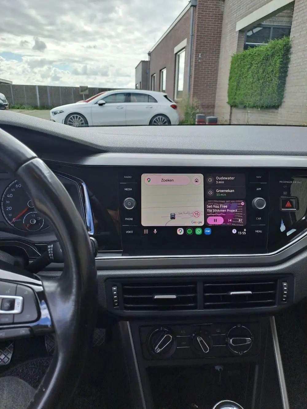 Volkswagen Polo 1.0 TSI 95pk 2019 Grijs, APK tot juli 2027 uit 2019, foto 11