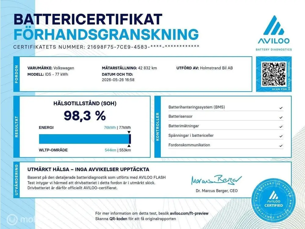 Volkswagen ID.5 GTX 4MOTION 79 kWh, trekhaak, massage uit 2024, foto 4