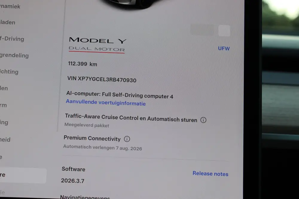 Tesla Model Y Performance AWD 75 kWh SOh 92.5% PANO LEER uit 2024, foto 9
