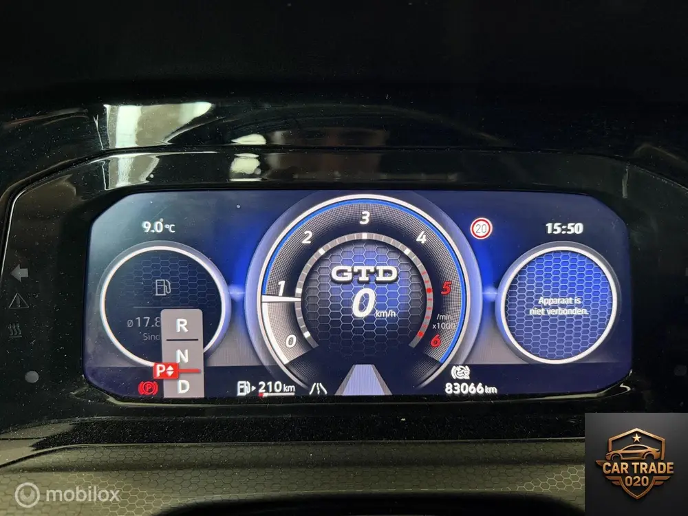 Volkswagen Golf 2.0 TDI GTD Pano/ CarPlay/ Leder uit 2022, foto 19