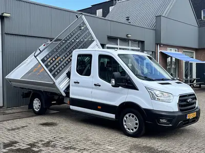 Ford Transit 350 2.0 TDCI DC 3-zijdenkipper Airco Cruis uit 2019