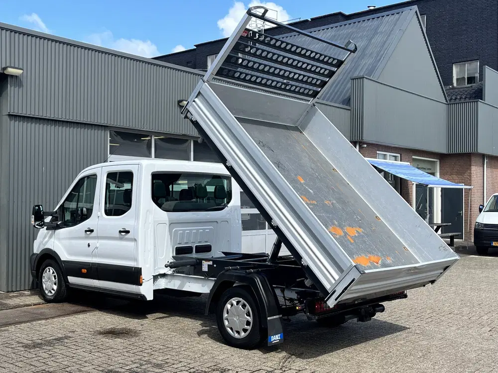 Ford Transit 350 2.0 TDCI DC 3-zijdenkipper Airco Cruis uit 2019, foto 15