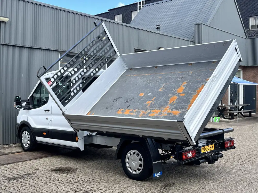 Ford Transit 350 2.0 TDCI DC 3-zijdenkipper Airco Cruis uit 2019, foto 3