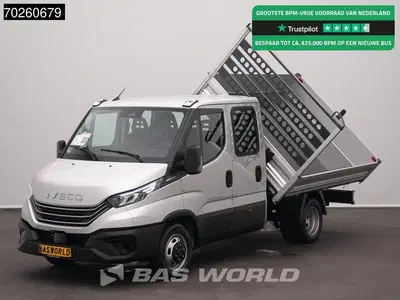 Iveco Daily 3.0L Automaat Driezijdige Kipper Dubbel Ca uit 2026