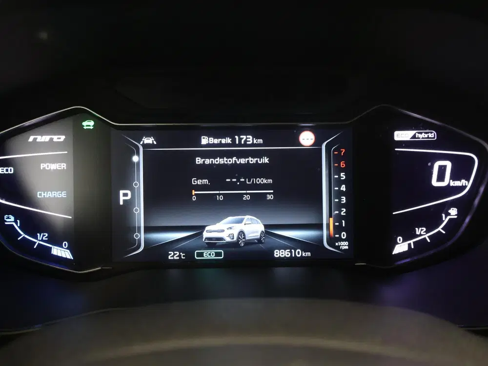 Kia Niro 1.6 GDi Hybrid DynamicPlusLine uit 2021, foto 12