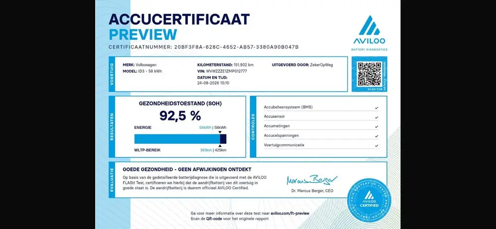 Volkswagen ID.3 58kWh SOH 92,5 % 204pk dec 2020 Grijs uit 2020, foto 11
