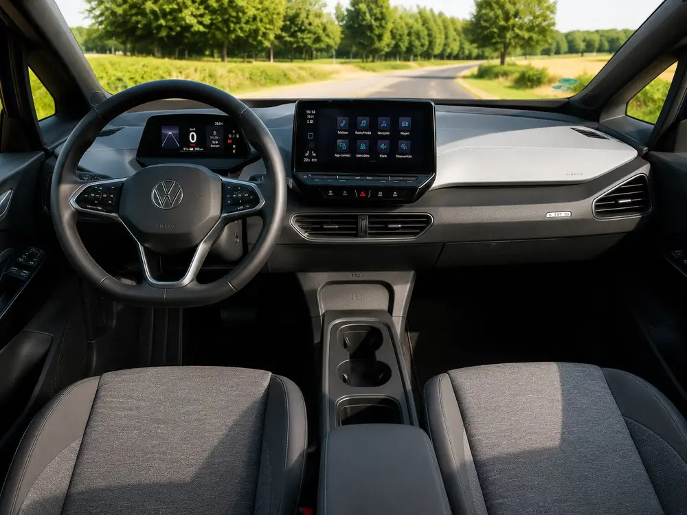 Volkswagen ID.3 58kWh SOH 92,5 % 204pk dec 2020 Grijs uit 2020, foto 6