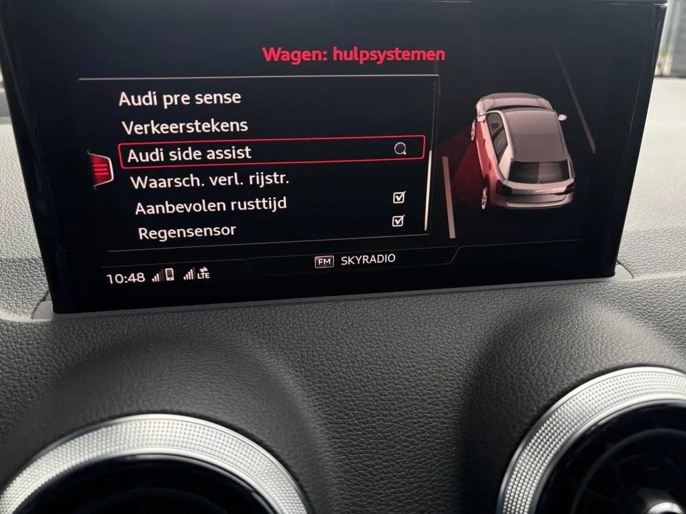 Audi Q2 35 TFSI S-Line Pano Navarra blauw (bj 2022 uit 2022, foto 13