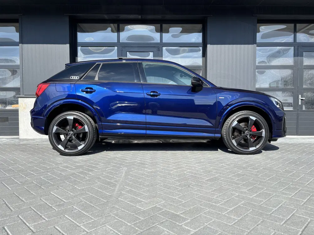 Audi Q2 35 TFSI S-Line Pano Navarra blauw (bj 2022 uit 2022, foto 2
