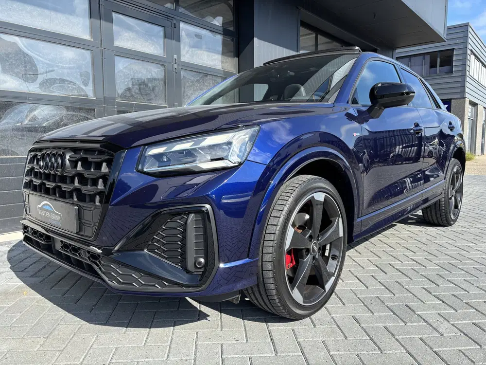 Audi Q2 35 TFSI S-Line Pano Navarra blauw (bj 2022 uit 2022, foto 4