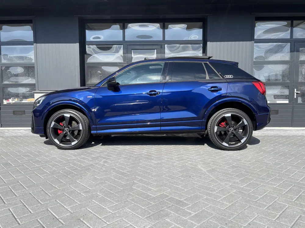 Audi Q2 35 TFSI S-Line Pano Navarra blauw (bj 2022 uit 2022, foto 5