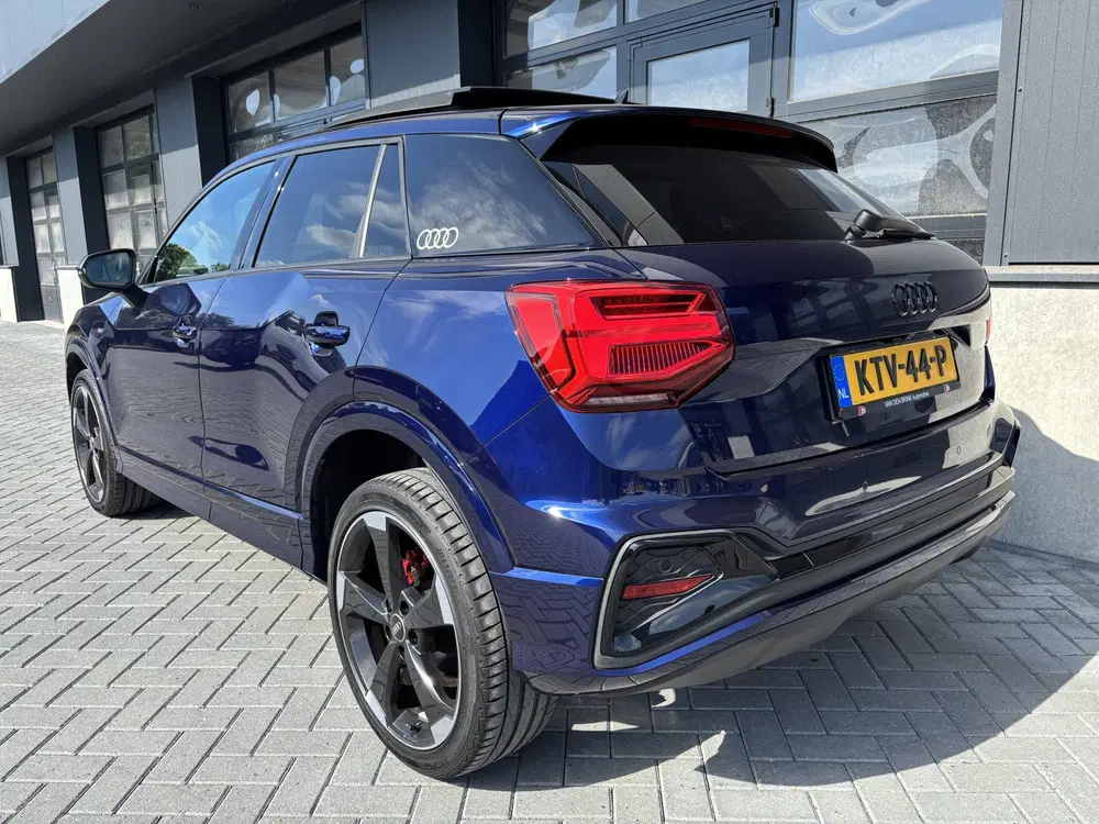 Audi Q2 35 TFSI S-Line Pano Navarra blauw (bj 2022 uit 2022, foto 6