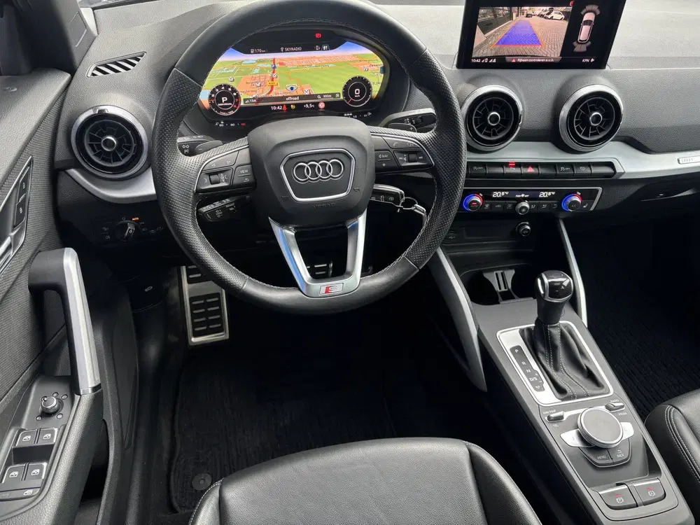 Audi Q2 35 TFSI S-Line Pano Navarra blauw (bj 2022 uit 2022, foto 8