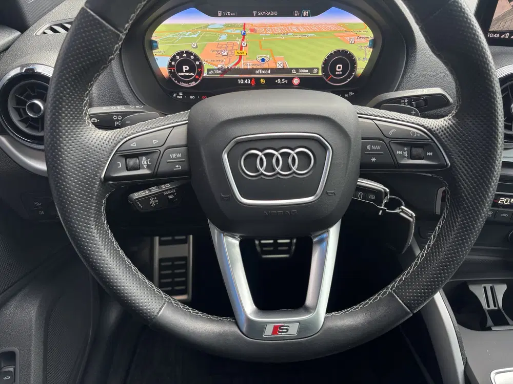 Audi Q2 35 TFSI S-Line Pano Navarra blauw (bj 2022 uit 2022, foto 9