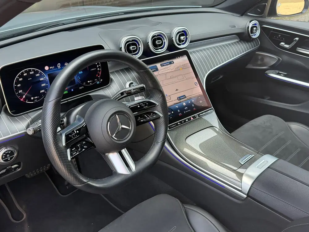 Mercedes-Benz C-Klasse 300e AMG Line Pano Burmester Trekhaak uit 2022, foto 7