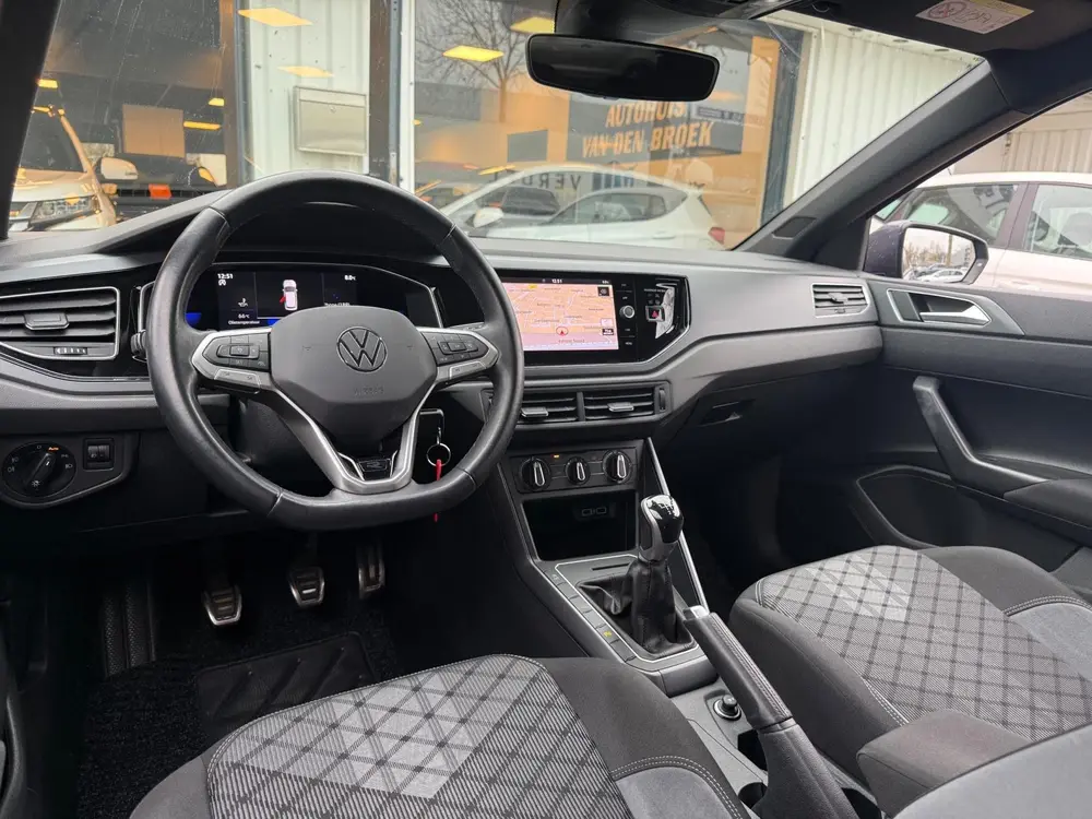 Volkswagen Polo 1.0 TSI R-Line|Navi|Cruise|Vitrual|Carplay|P uit 2022, foto 12