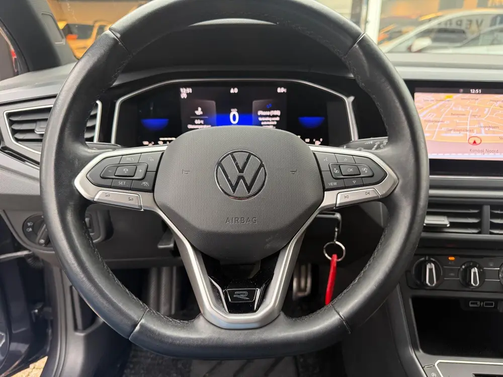 Volkswagen Polo 1.0 TSI R-Line|Navi|Cruise|Vitrual|Carplay|P uit 2022, foto 14