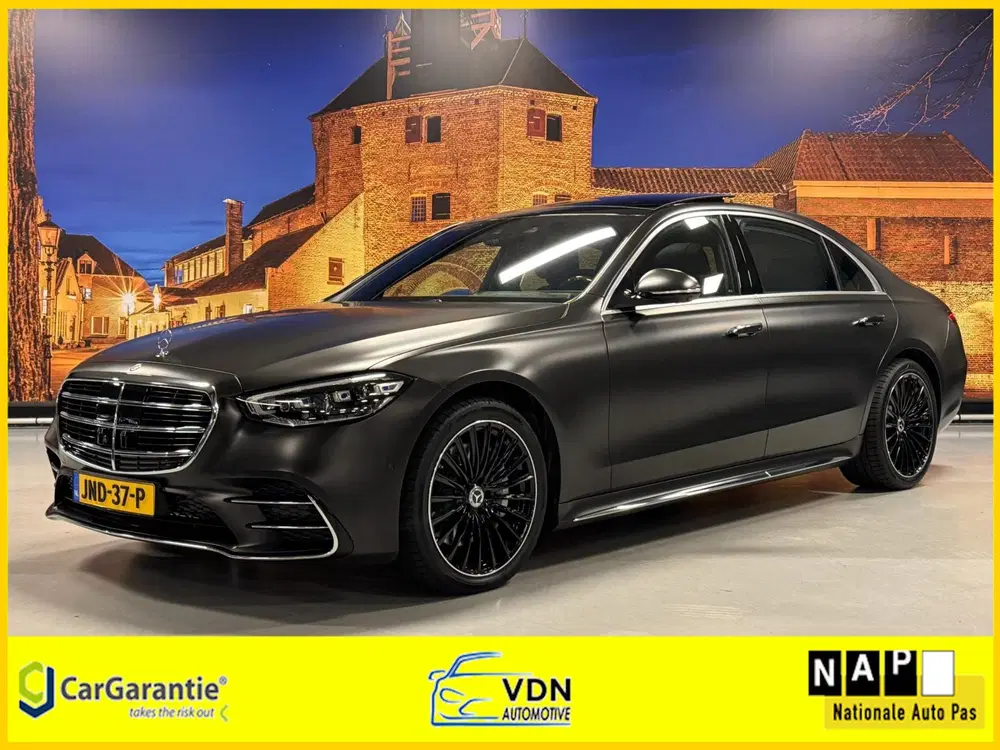 Mercedes-Benz S-Klasse 580 4Matic Lang AMG Panodak Burmester uit 2023