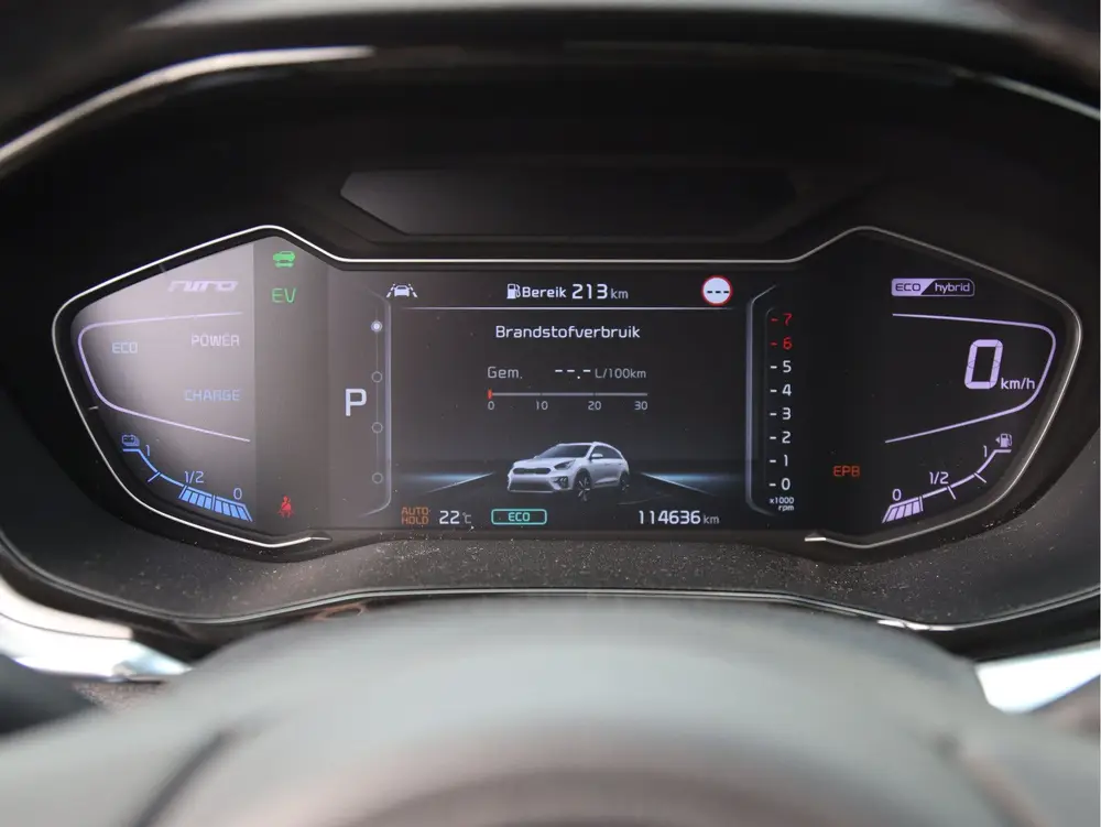 Kia Niro 1.6 GDi Hybrid ExecutiveLine Pano, El. Stoelvw + ve uit 2019, foto 19