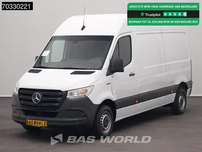 Mercedes-Benz Sprinter 112 L2H2 100% Elektrisch 55kWh 168km uit 2021