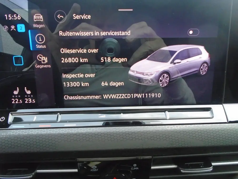 Volkswagen GOLF 2.0 TSI GTI,Pano-Dak,Camera,19inch uit 2022, foto 19