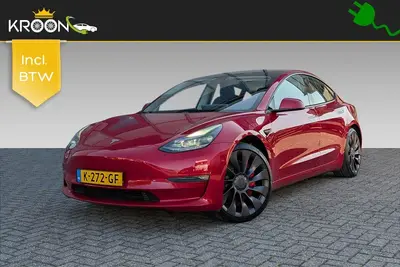 Tesla Model 3 Performance 513PK AWD 75kWh SOH 90% Facelift W uit 2020