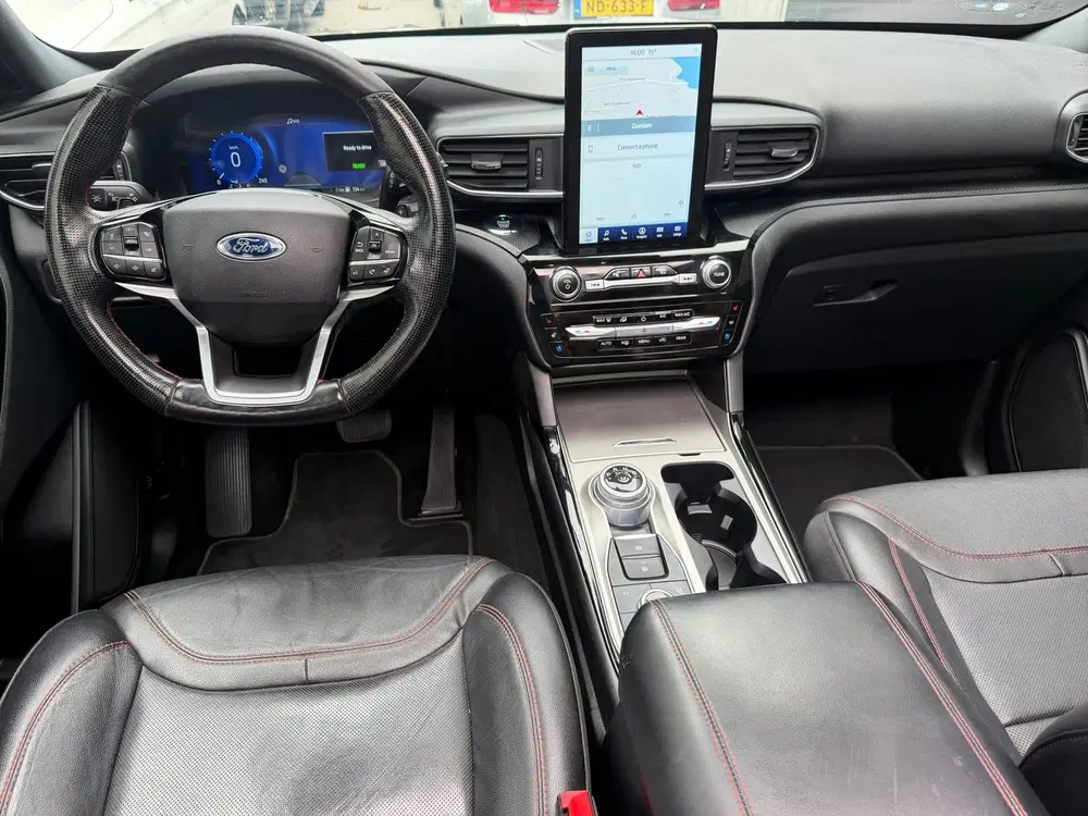 Ford Explorer 3.0 V6 EcoBoost PHEV ST-Line uit 2021, foto 19