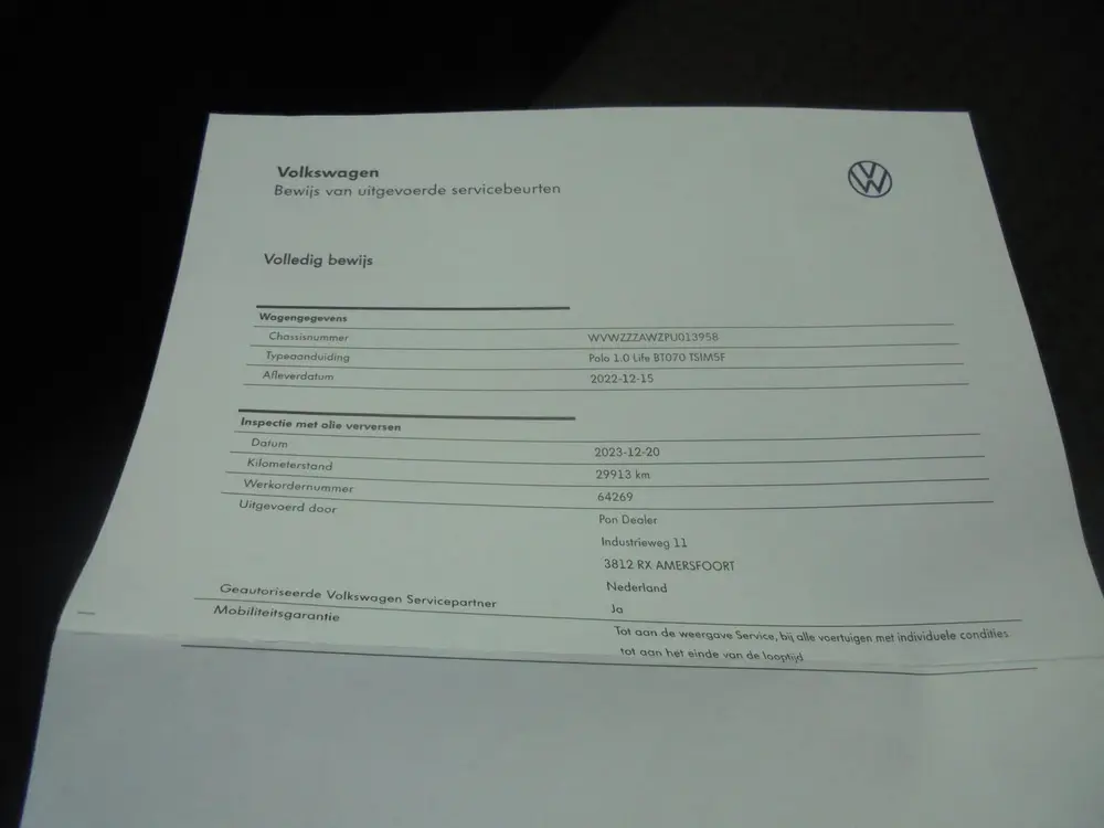 Volkswagen Polo Volkswagen Polo 1.0 TSI benzine 5 deurs airc uit 2022, foto 17