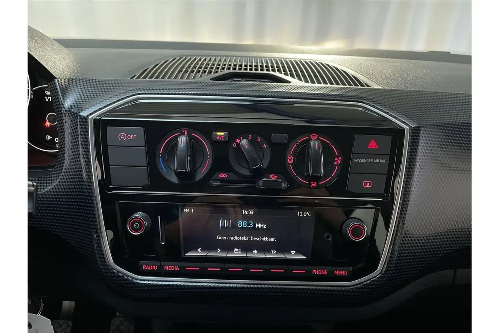 Volkswagen Up! 1.0 60PK 5D BMT 2019 Zwart met Airco uit 2019, foto 14