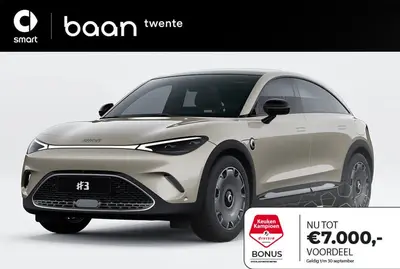Smart #3 Premium 66 kWh uit 2026