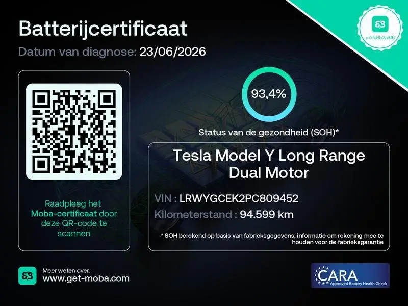 Tesla Model Y Long Range AWD 75 kWh uit 2023, foto 5