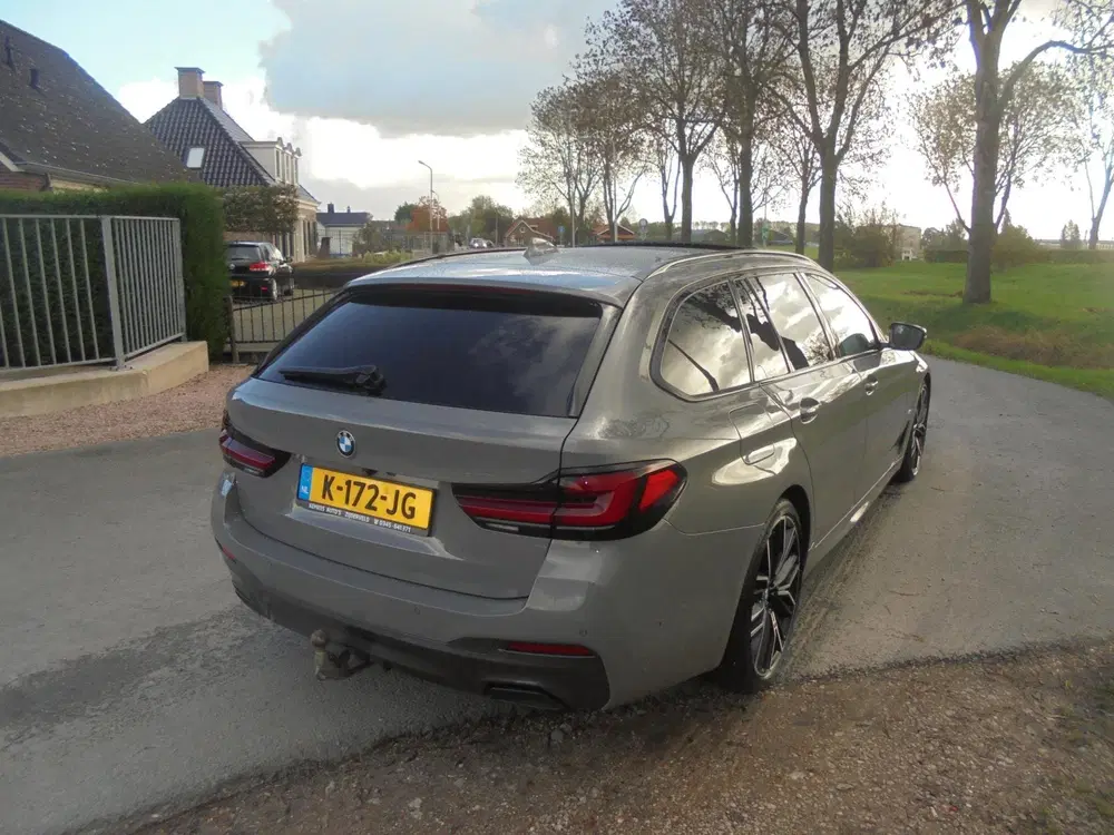 BMW 5-serie Bmw 520 i M sport airco ecc panorama dak n uit 2021, foto 3