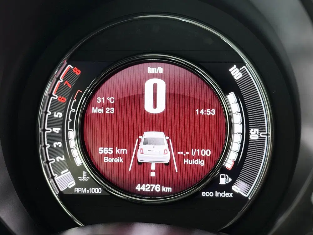 Fiat 500 1.0 Hybrid Dolcevita Apple-Android uit 2024, foto 14