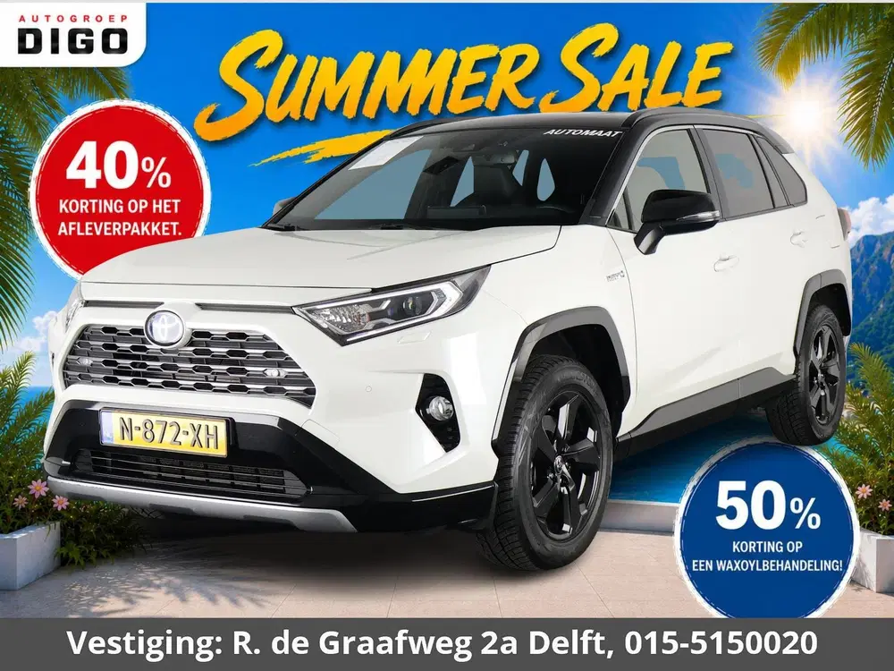 Toyota RAV 4 2.5 Hybrid AWD Bi-Tone uit 2021