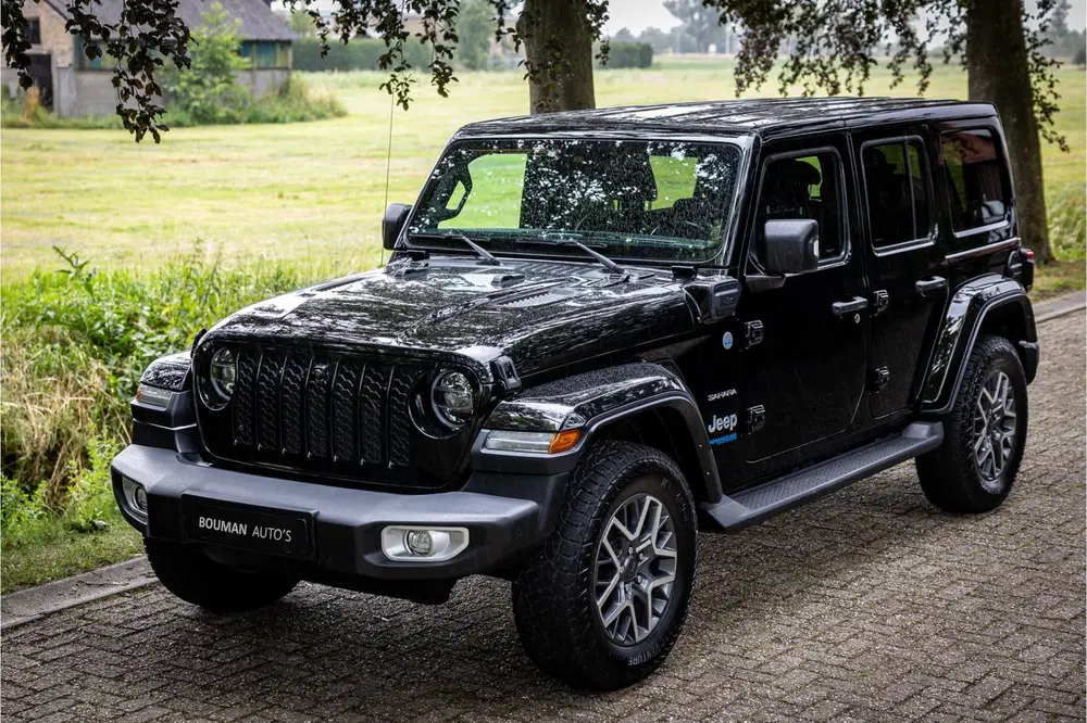 Jeep Wrangler 4xe 380 Sahara Adaptive Cruise Alpin uit 2022, foto 14