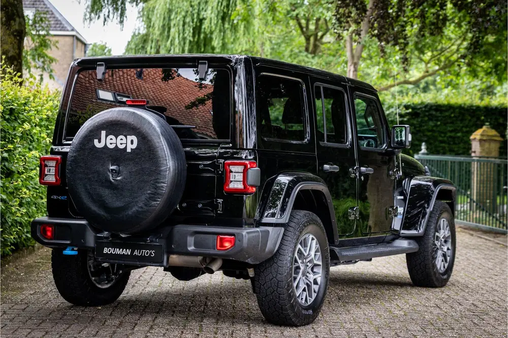 Jeep Wrangler 4xe 380 Sahara Adaptive Cruise Alpin uit 2022, foto 4