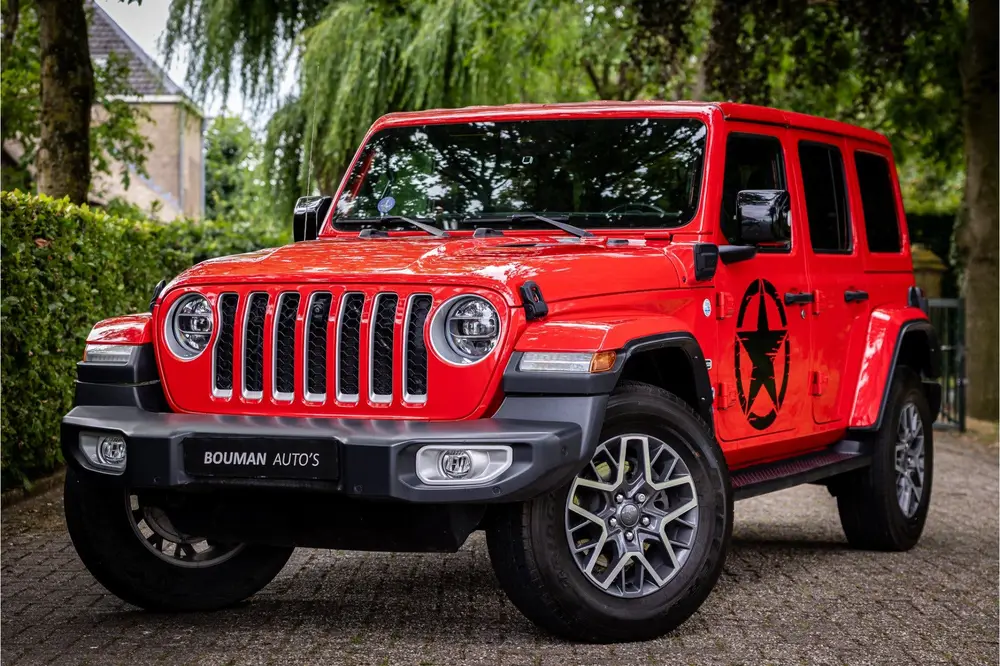 Jeep Wrangler 4xe 380 Overland Adaptive Cruise Tre uit 2021