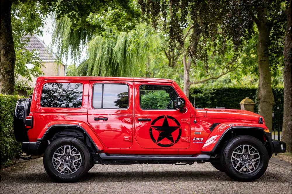 Jeep Wrangler 4xe 380 Overland Adaptive Cruise Tre uit 2021, foto 16