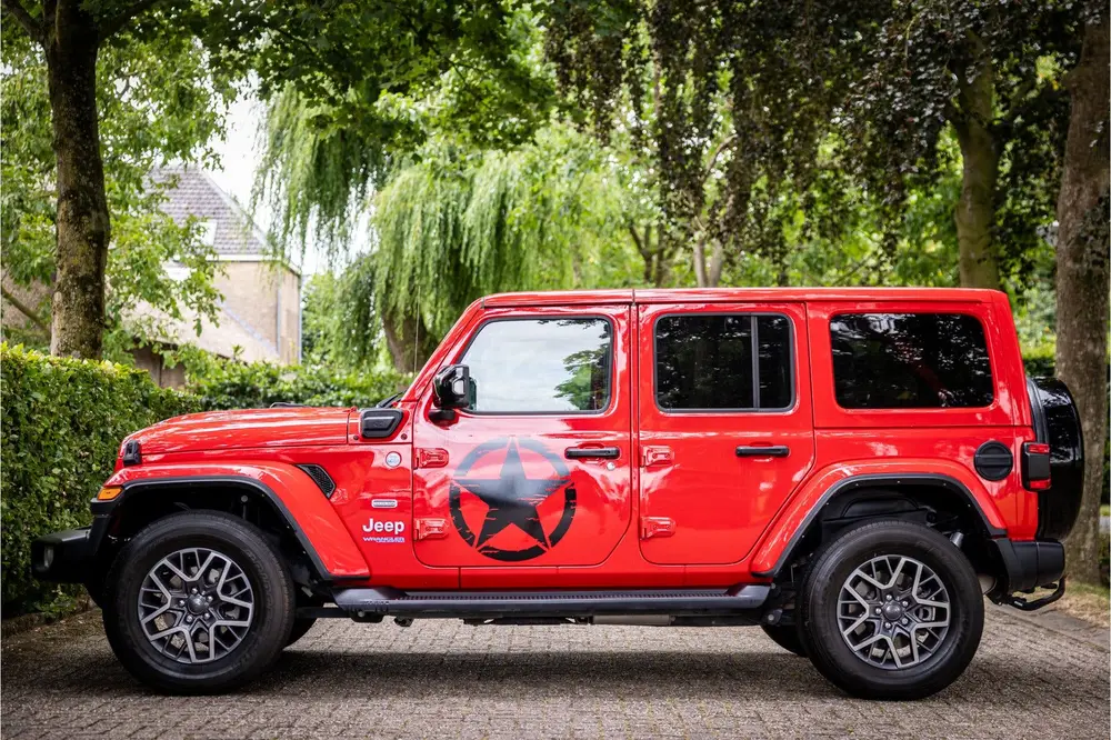 Jeep Wrangler 4xe 380 Overland Adaptive Cruise Tre uit 2021, foto 3