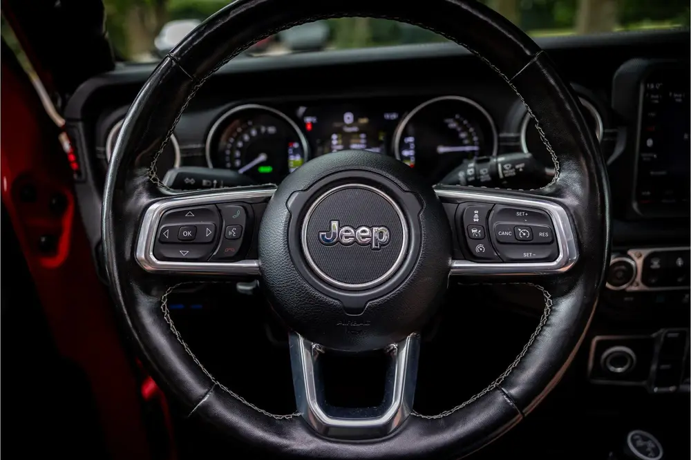 Jeep Wrangler 4xe 380 Overland Adaptive Cruise Tre uit 2021, foto 9