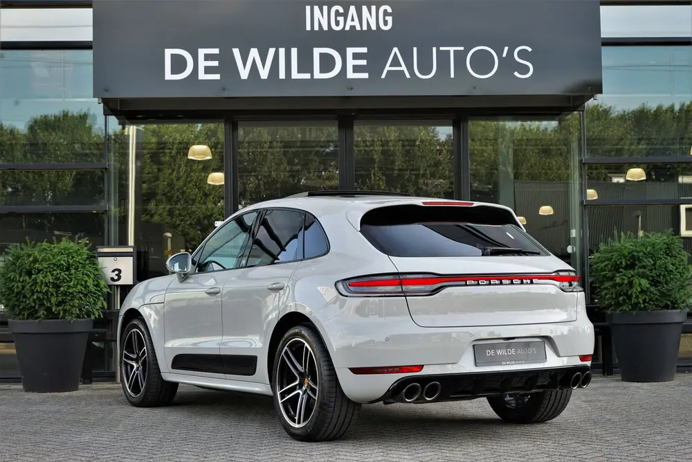 Porsche Macan 2.0 SportDesign Krijt Pano Luchtvering 18-weg uit 2019, foto 11
