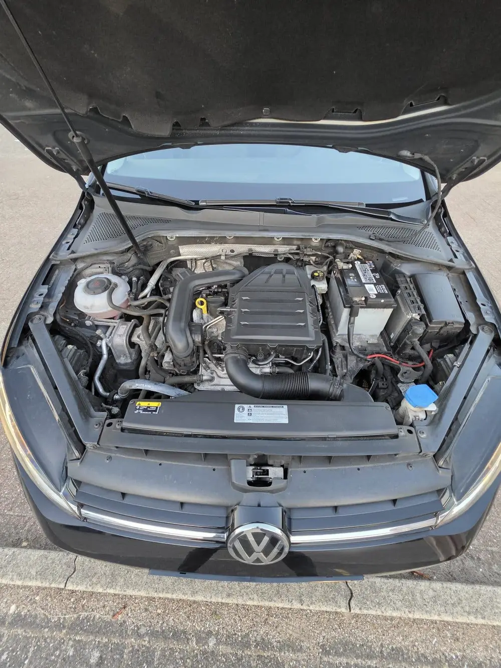 Volkswagen Golf VII Golf 1.0 TSI 115pk 7-DSG 5D 2019 Zwart NAP NL. uit 2019, foto 12
