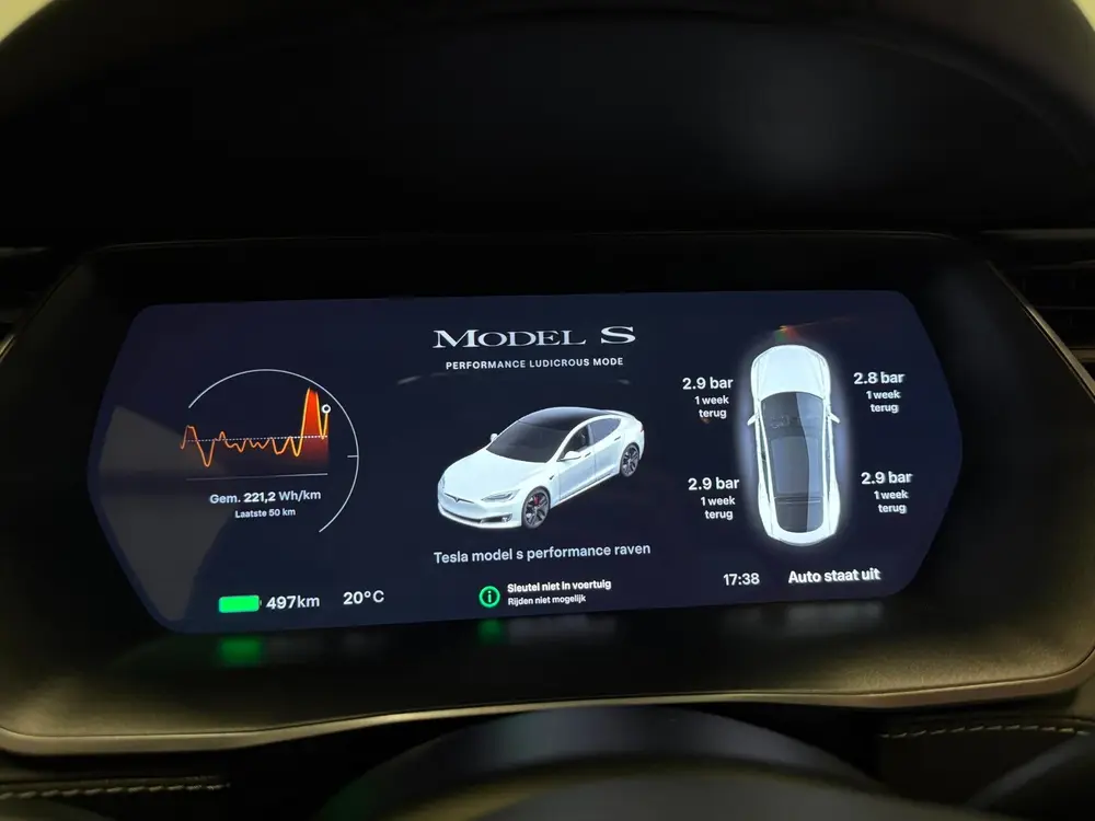 Tesla Model S Performance Ludicrous Full Self Driving 825PK uit 2019, foto 15