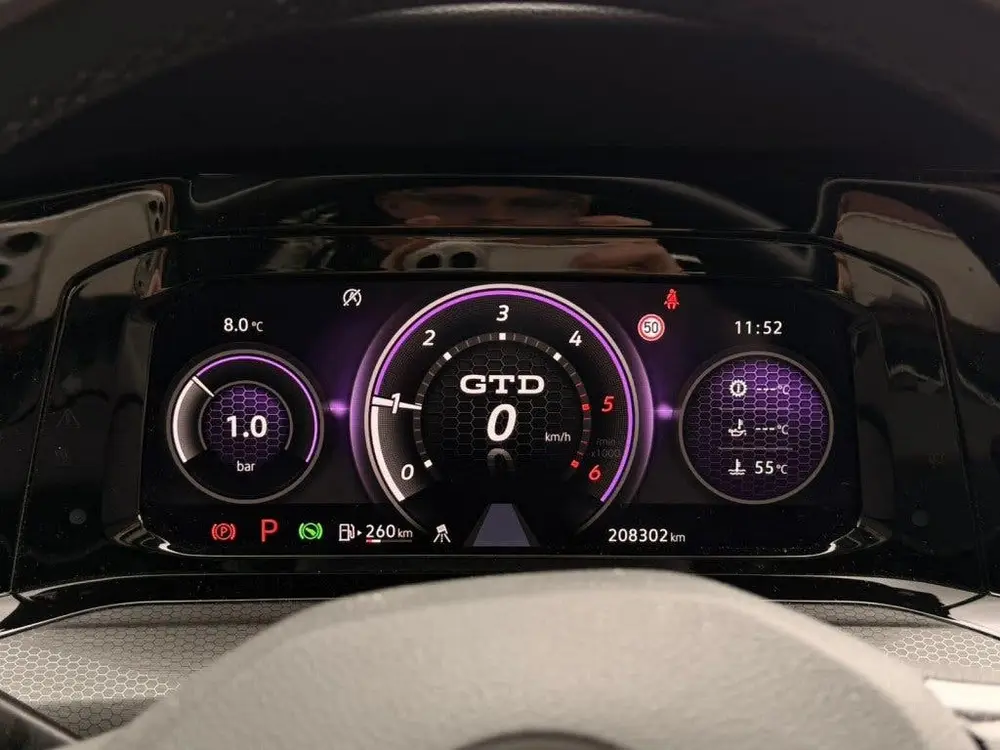 Volkswagen GOLF 2.0 TDI GTD. PANO, CARPLAY, ACC. uit 2021, foto 9
